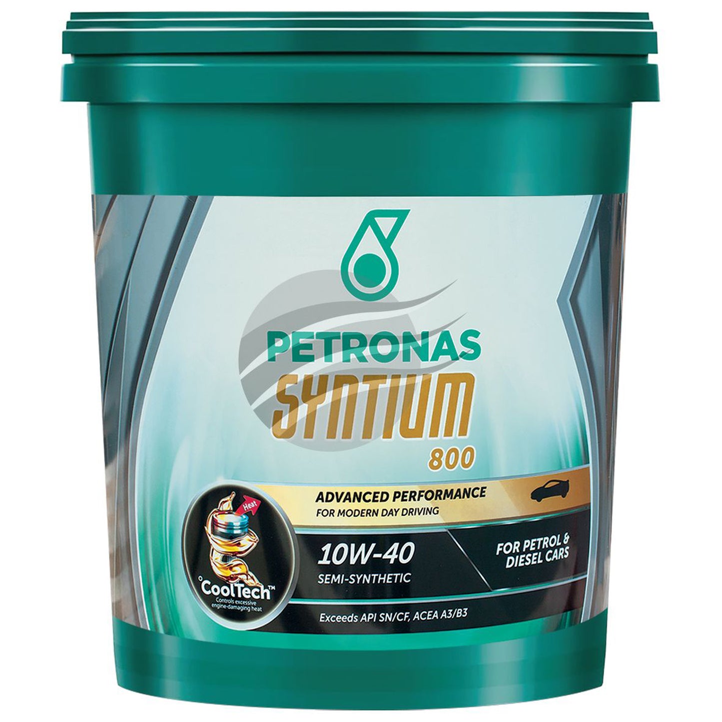 Image of 18 Ltr 10W-40 SYNTIUM 800 SN CF A3 B3 ENGINE OIL PAIL