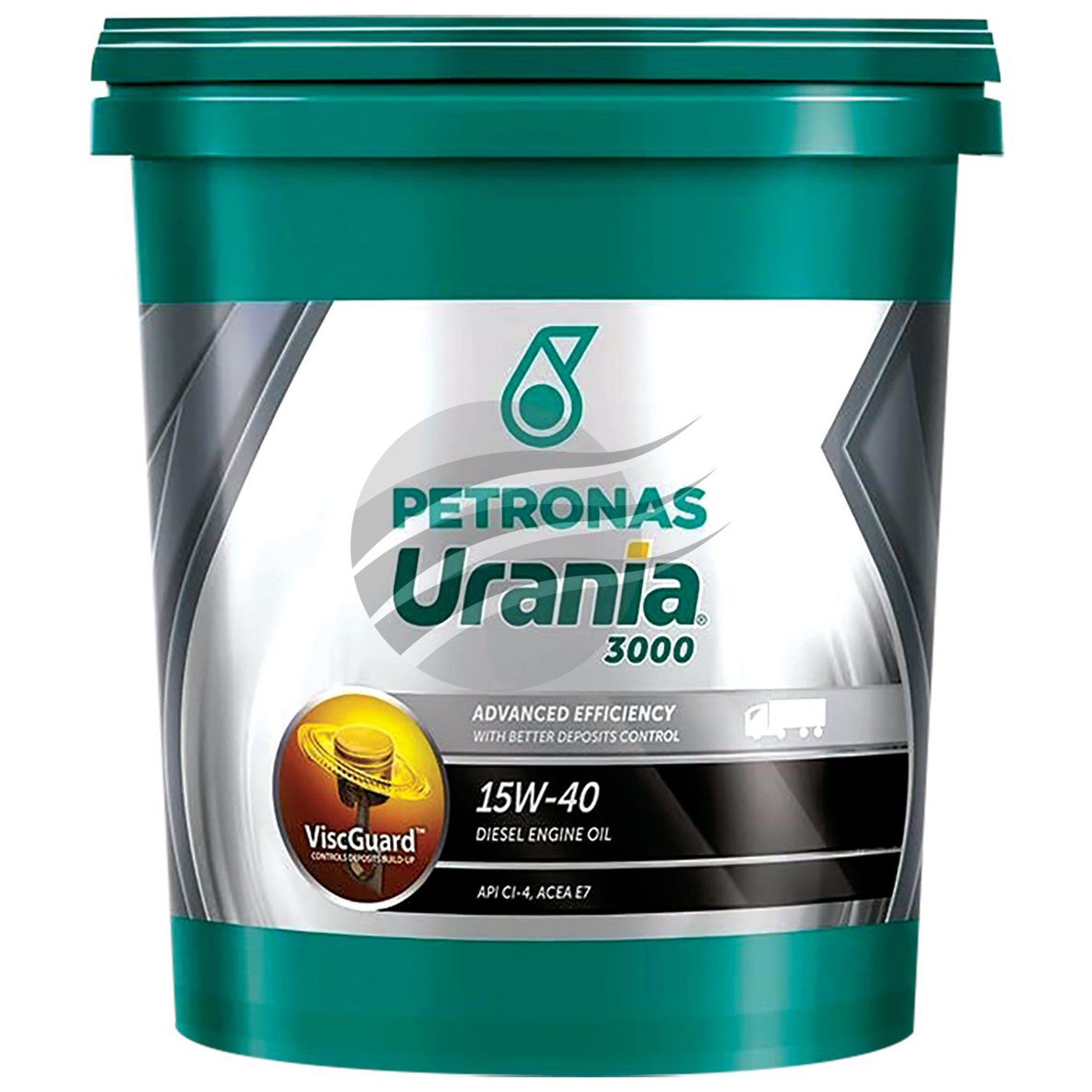 Image of 18 Ltr 15W-40 URANIA 3000 CI-4 E7 DIESEL ENGINE OIL PAIL