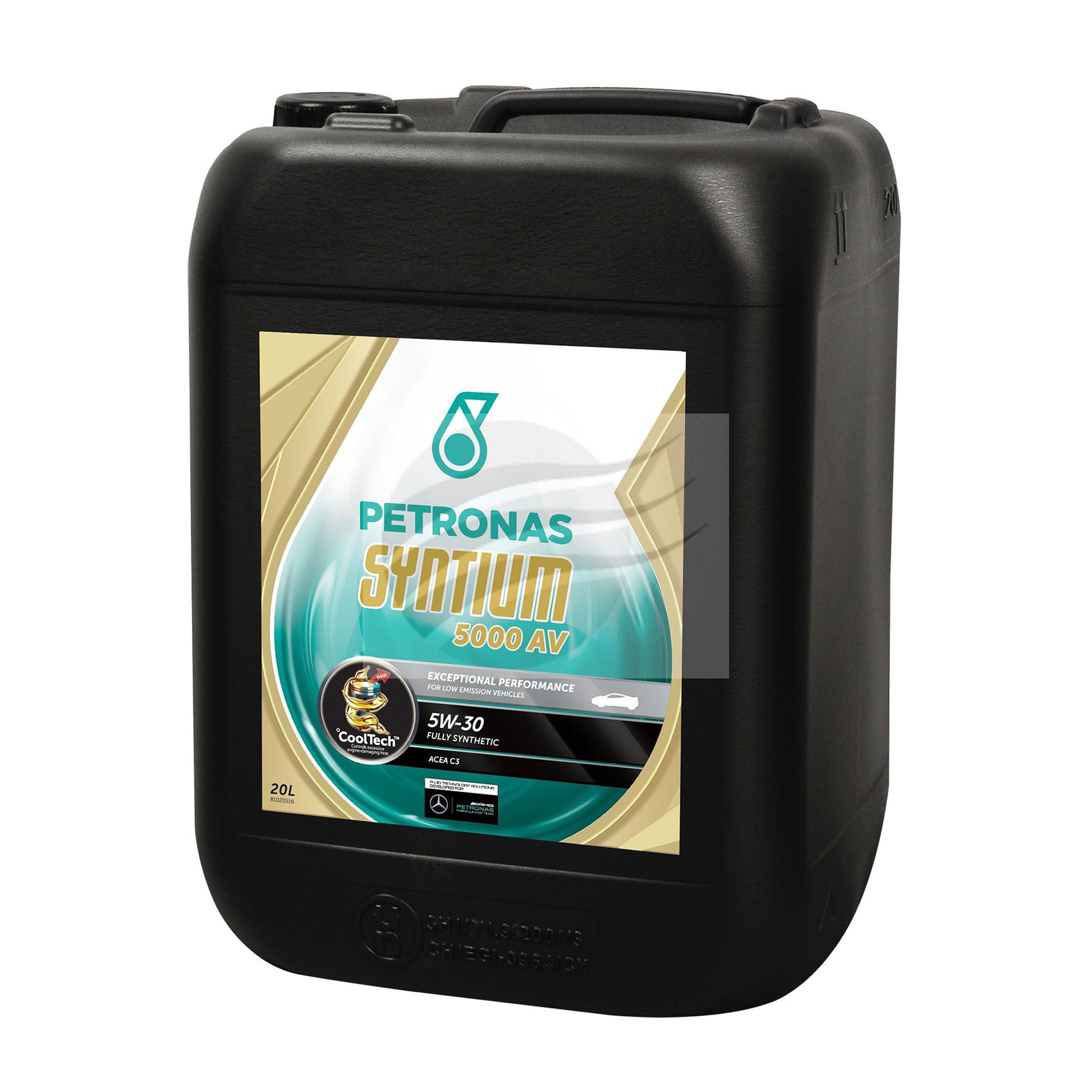Inage of 20 Ltr 5W-30 SYNTIUM 5000 AV VW 504 507 SP C3 SN ENGINE OIL