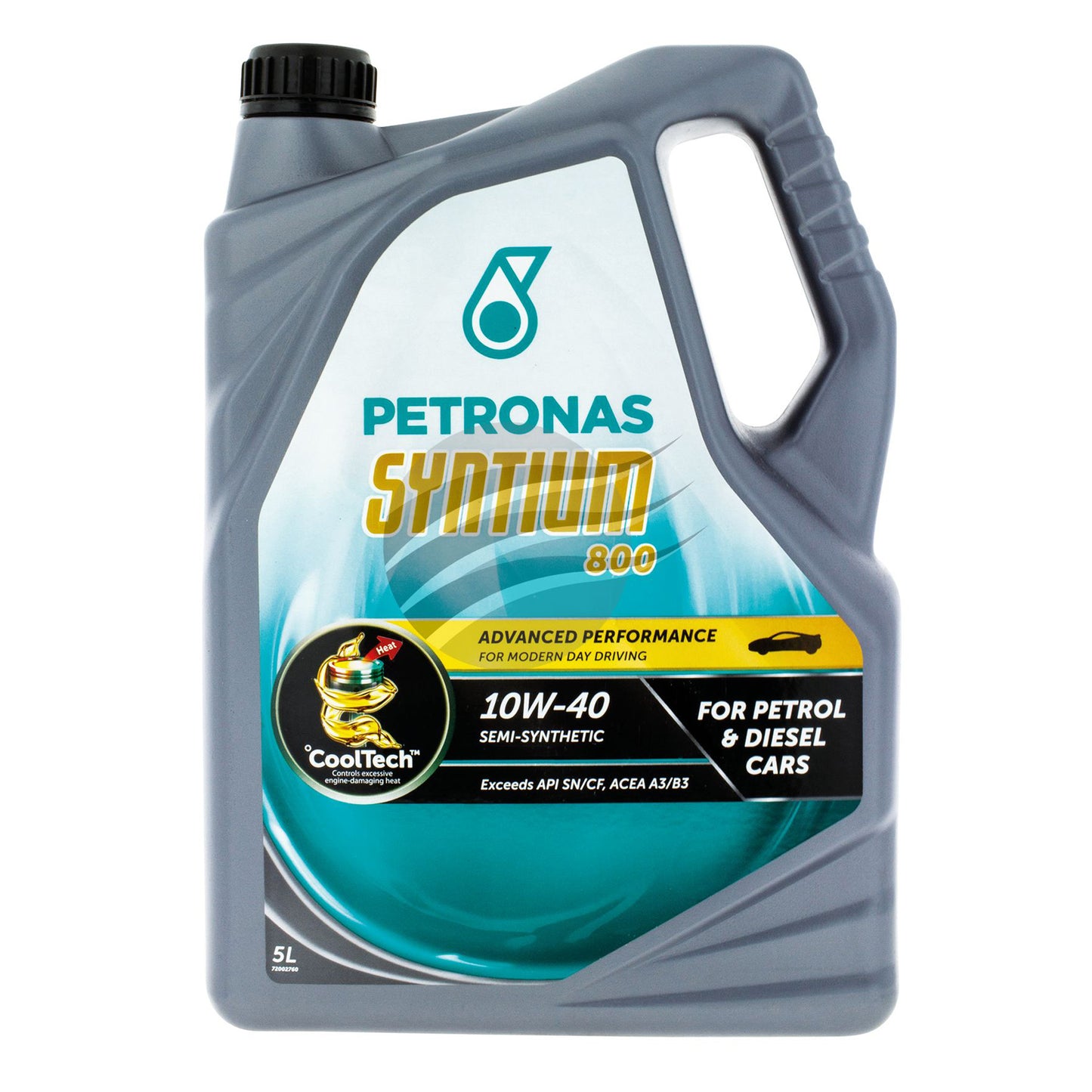 Image of 5 Ltr 10W-40 SYNTIUM 800 SN CF ENGINE OIL BOTTLE