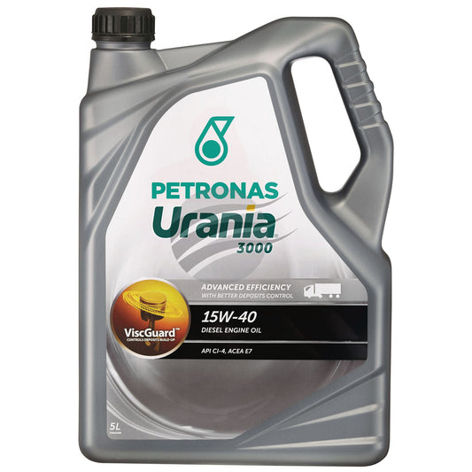 Image of 5 Ltr 15W-40 URANIA 3000 CI-4 E7 DIESEL ENGINE OIL BOTTLE