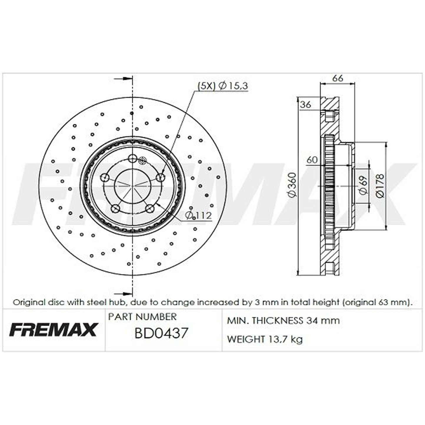 Image of Brake Rotor