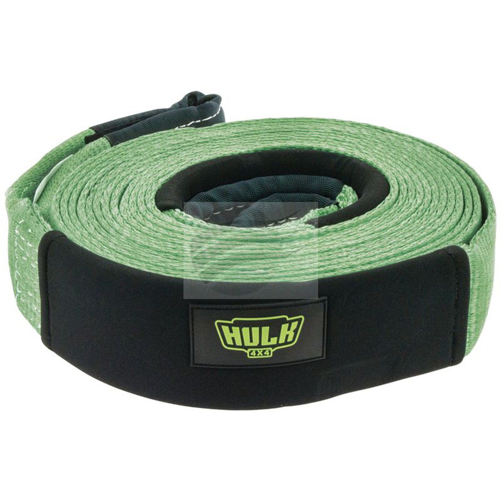 Image of HULK SNATCH STRAP 11000kg 100% NYLON GREEN 75mm x 9m