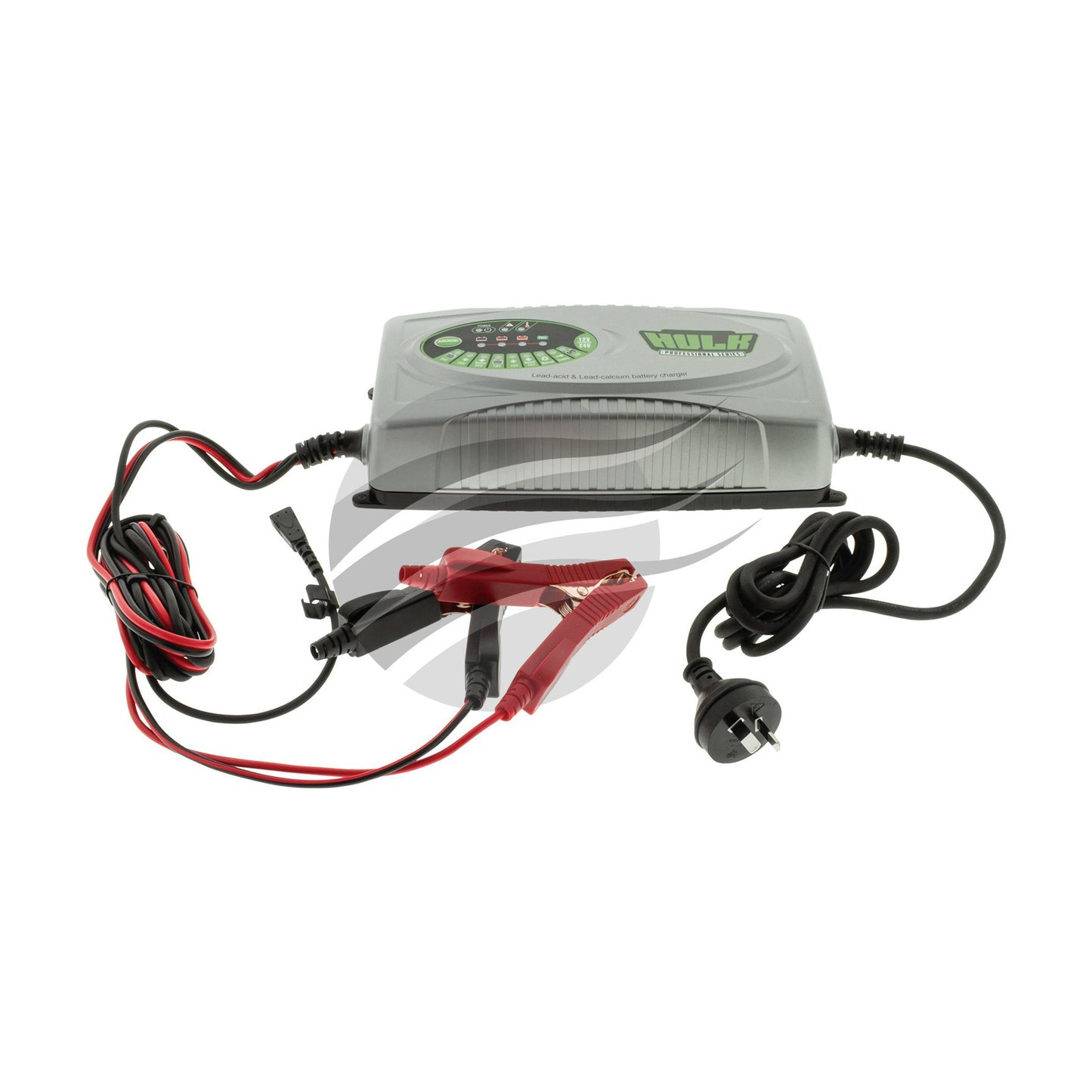 HULK HU6556 Battery Charger 12/24V 9 Stage 15Amp Fully Automatic, Boost