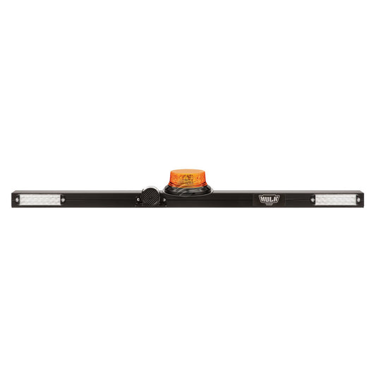 HULK Minebar 1275mm 12/24V W/Amber LED Beacon, 97dB Alarm & 2x LED