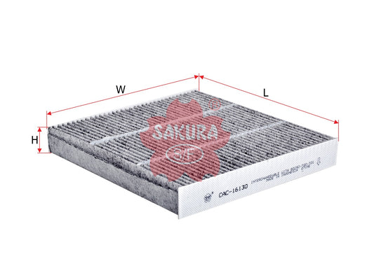 Sakura CAC-16130 Cabin Filter Fits RCA251P